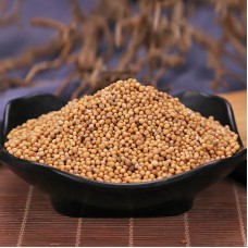 Bai Jie Zi, white mustard seed, 白芥子, Weight - 500g, Free Shipping 