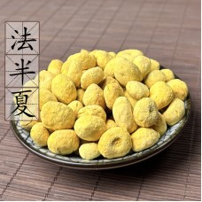 Fa Ban Xia, Pinellia Tuber, Tuber of Pinellia, 法半夏, Weight - 500g, Free Shipping 